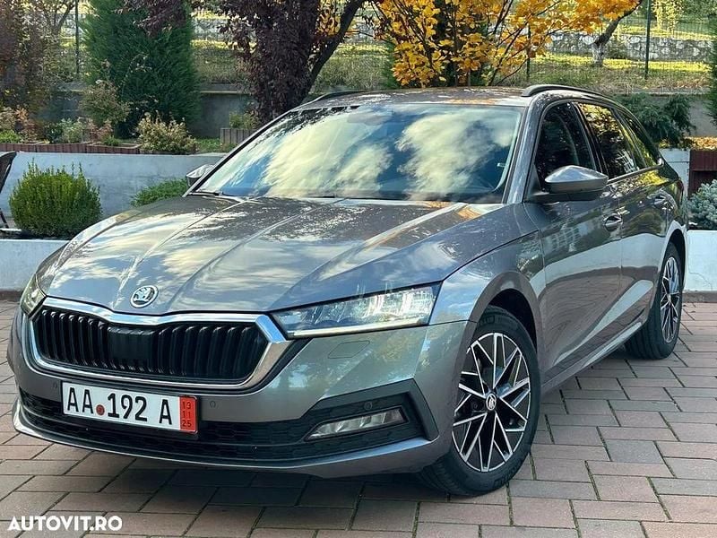 Culoaregri Utilizat 2022 Skoda Octavia Clever Break | 16.250 EUR (Preț bun) - Imagine 1/4
