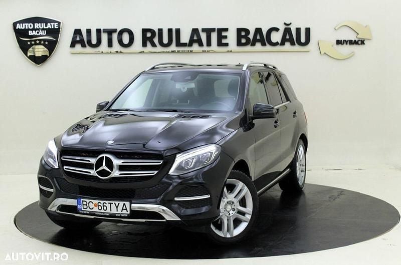 Negru Utilizat 2015 Mercedes GLE350 SUV | 21.990 EUR (Scump) - Imagine 1/4