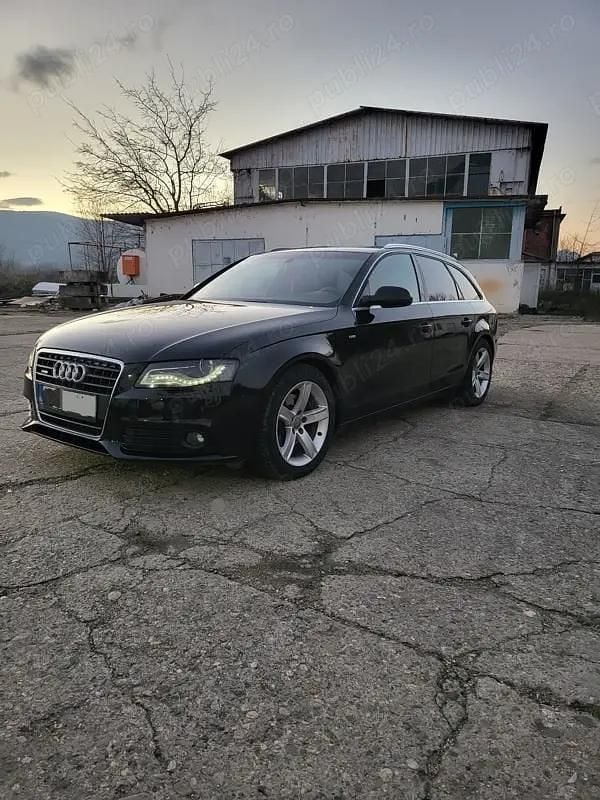 Negru Utilizat 2010 Audi A4 S-Line Break | 5.900 EUR (Preț OK) - Imagine 1/4
