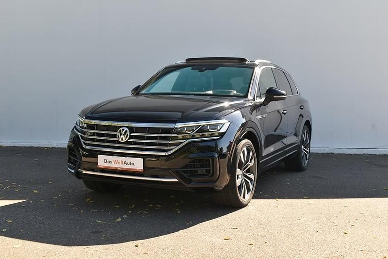 Negru normal Utilizat 2019 VW Touareg Style SUV | 35.990 EUR - Imagine 1/4