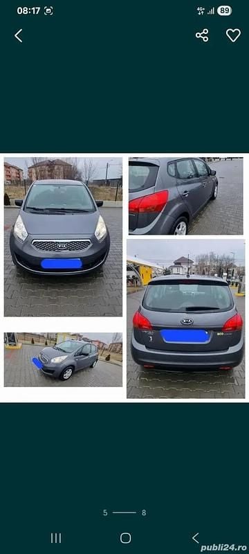 Utilizat 2011 Kia Venga Hatchback | 2.999 EUR - Imagine 1/4