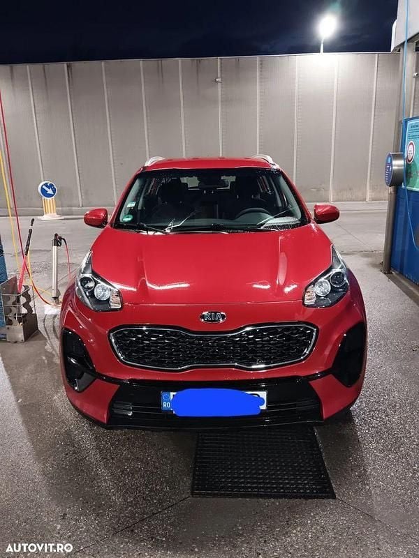Rosu Utilizat 2018 Kia Sportage Style SUV | 14.250 EUR (Super Preț) - Imagine 1/4