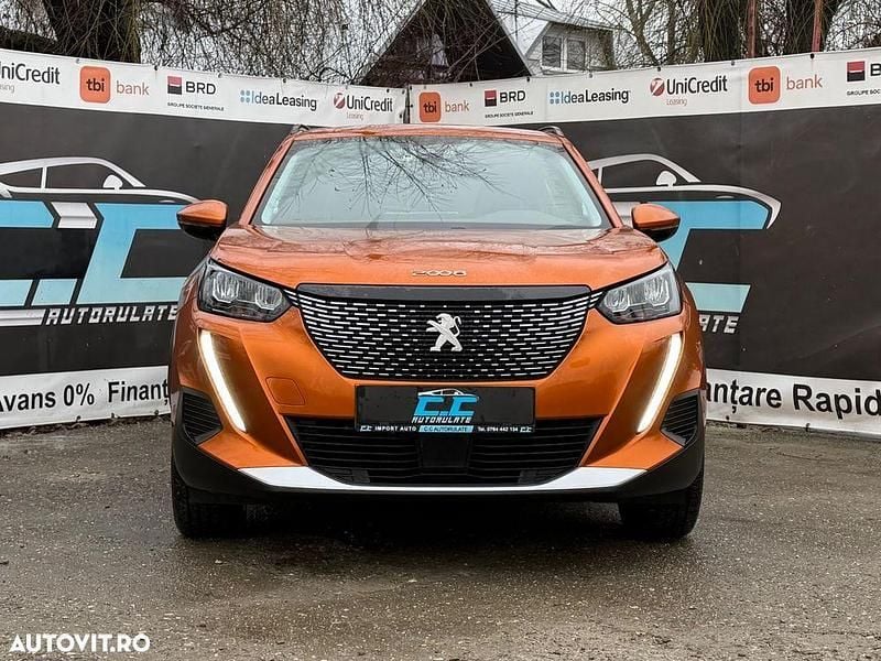 Second-hand Peugeot 2008 Allure 100 CP (73 kW) 2020 Culoareportocaliu SUV