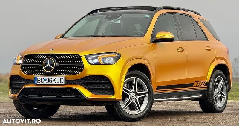 Culoaregalbeuriu Utilizat 2019 Mercedes GLE450 AMG AMG line SUV | 47.990 EUR (Preț bun) - Imagine 1/4
