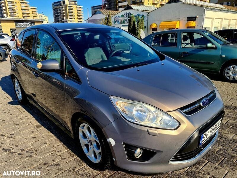 Gri Utilizat 2011 Ford C-MAX Ambiente Monovolum | 3.900 EUR (Preț bun) - Imagine 1/4