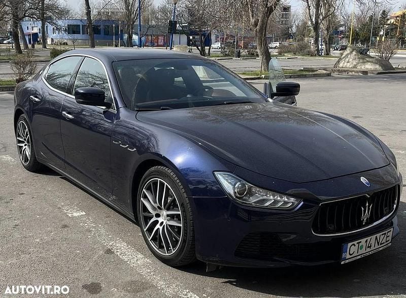 Second-hand Maserati Ghibli 275 CP (202 kW) 2015 Albastru Coupe
