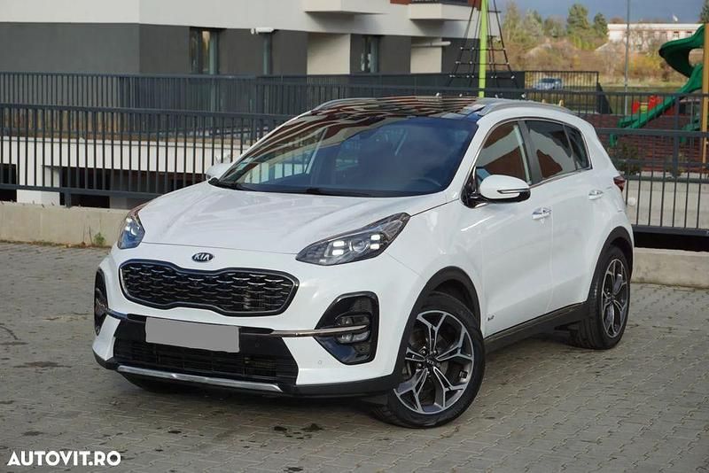 Culoarealb Utilizat 2019 Kia Sportage GT-Line SUV | 14.990 EUR (Preț bun) - Imagine 1/4