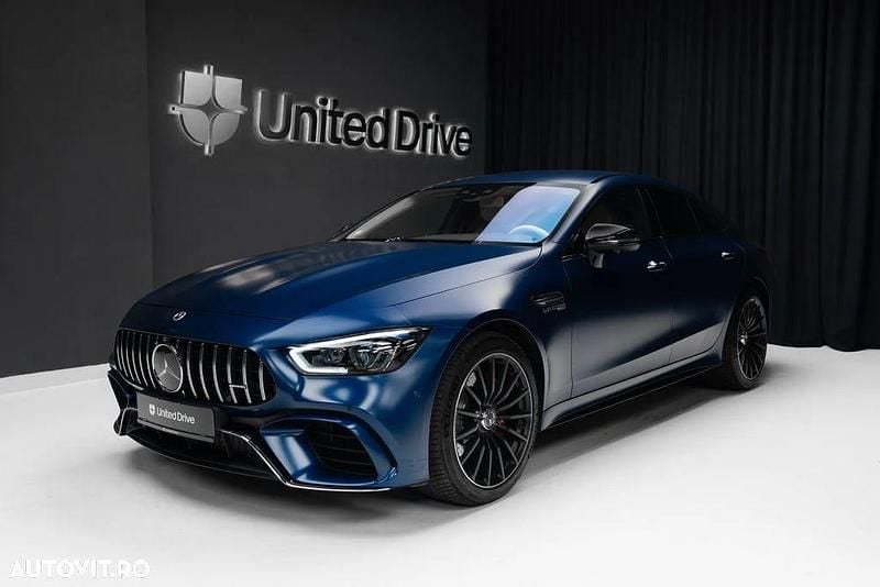Culoarealbastru Utilizat 2018 Mercedes AMG GT 4-Door Coupe AMG Coupe | 77.999 EUR (Preț bun) - Imagine 1/4