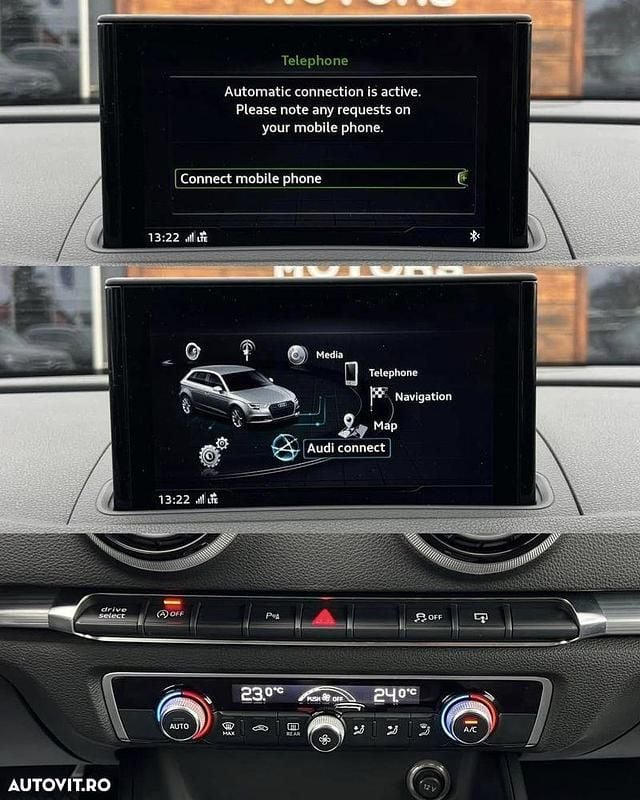 Second-hand Audi A3 Sportback Sport 150 CP (110 kW) 2016 Culoarenegru Hatchback