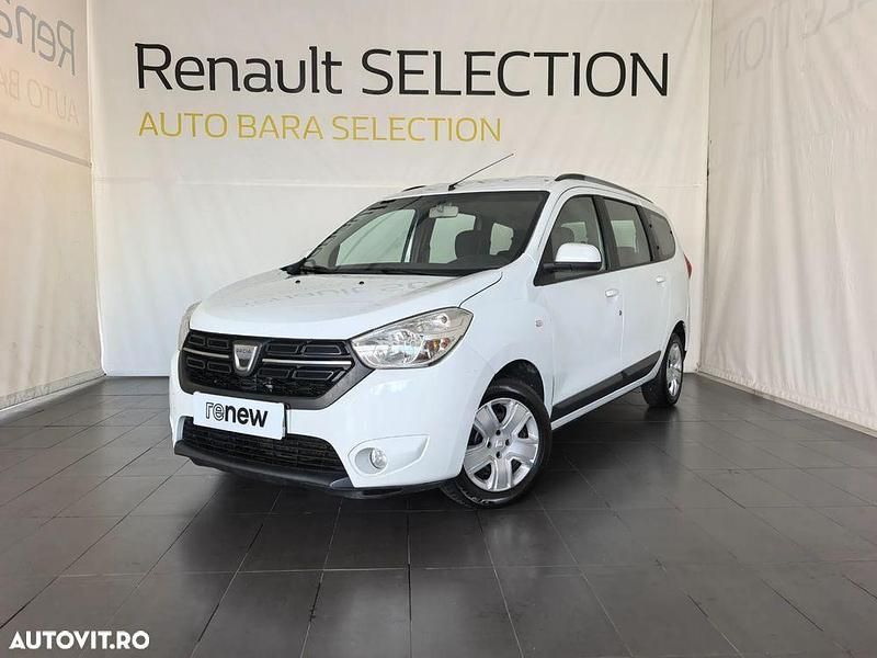 Culoarealb Utilizat 2018 Dacia Lodgy Ambiance Monovolum | 8.900 EUR (Puțin scump) - Imagine 1/4