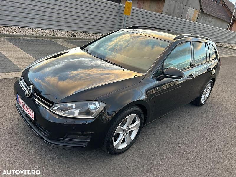 Second-hand VW Golf VII Trendline 105 CP (77 kW) 2014 Culoarenegru Break