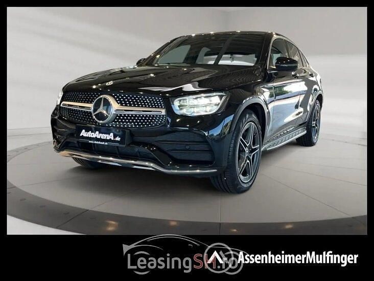 Negru Utilizat 2020 Mercedes GLC220 Coupe | 42.500 EUR (Puțin scump) - Imagine 1/4