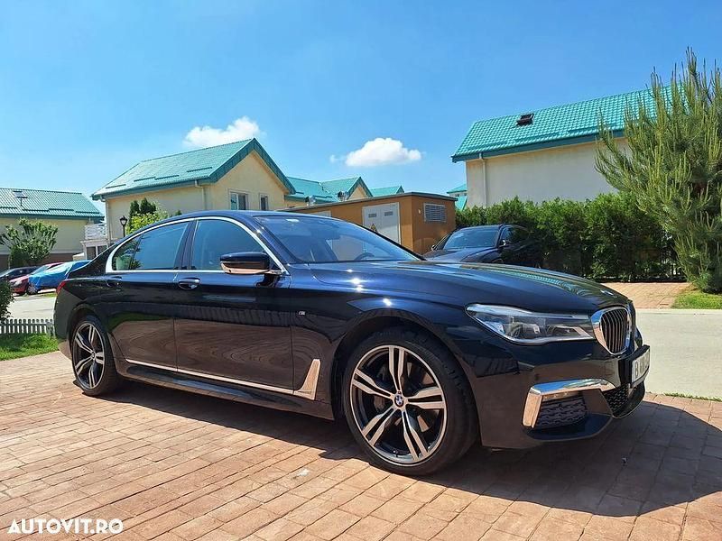 Negru Utilizat 2016 BMW 740 Berlinǎ | 29.750 EUR (Preț OK) - Imagine 1/4