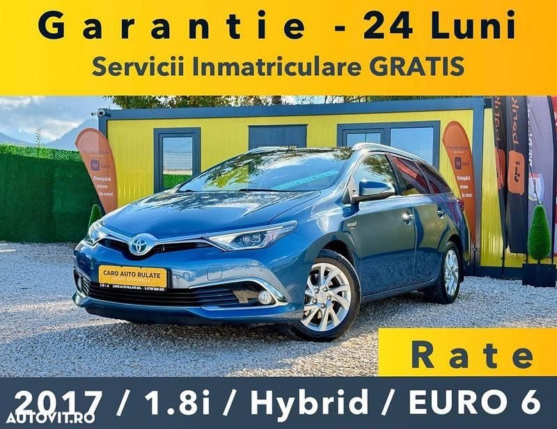 Culoarealbastru Utilizat 2017 Toyota Auris Hybrid Sol Break | 13.490 EUR (Preț OK) - Imagine 1/4