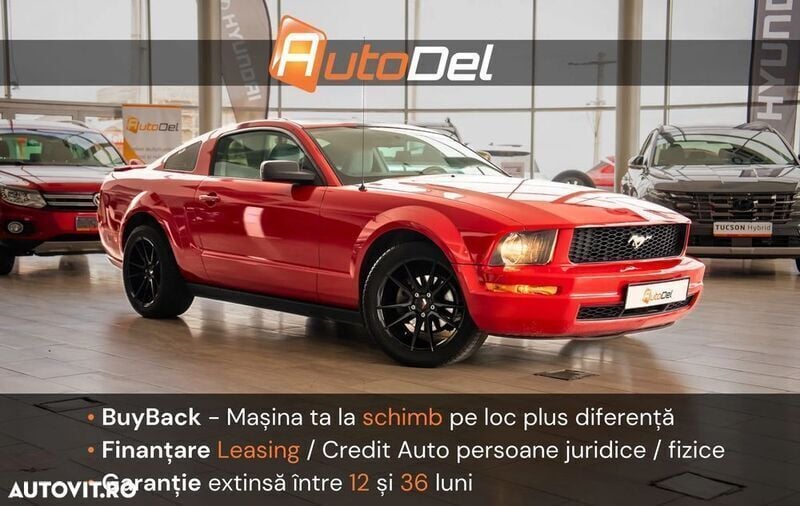 Rosu Utilizat 2007 Ford Mustang Coupe | 9.999 EUR - Imagine 1/4