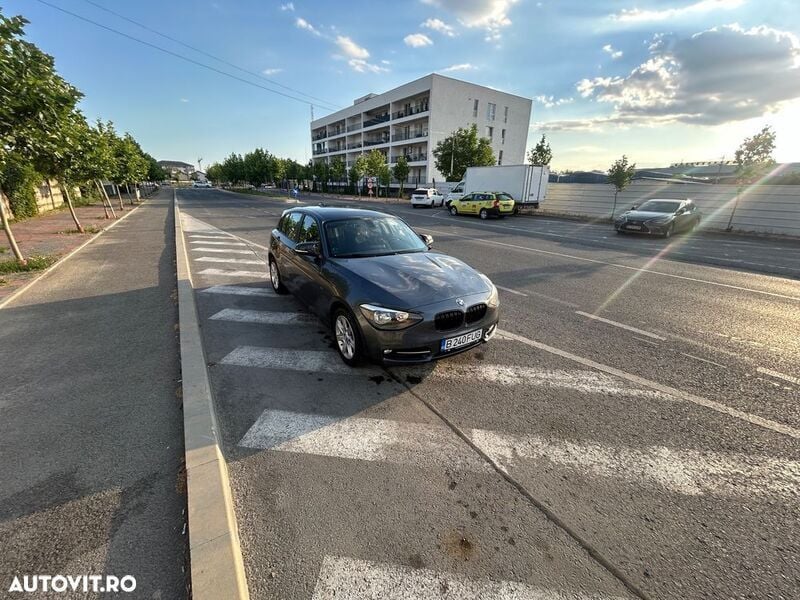 Gri Utilizat 2014 BMW 116 Sport Line Hatchback | 7.000 EUR - Imagine 1/4