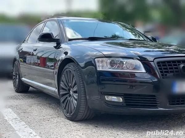 Negru Utilizat 2007 Audi A8 Berlinǎ | 7.500 EUR - Imagine 1/4