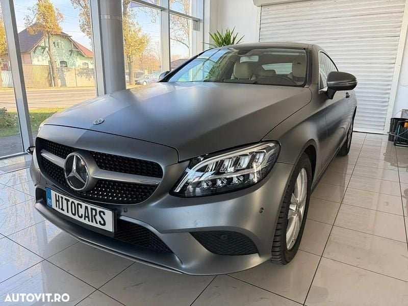 Culoaregri Utilizat 2019 Mercedes C180 AMG line Coupe | 19.348 EUR (Preț bun) - Imagine 1/4