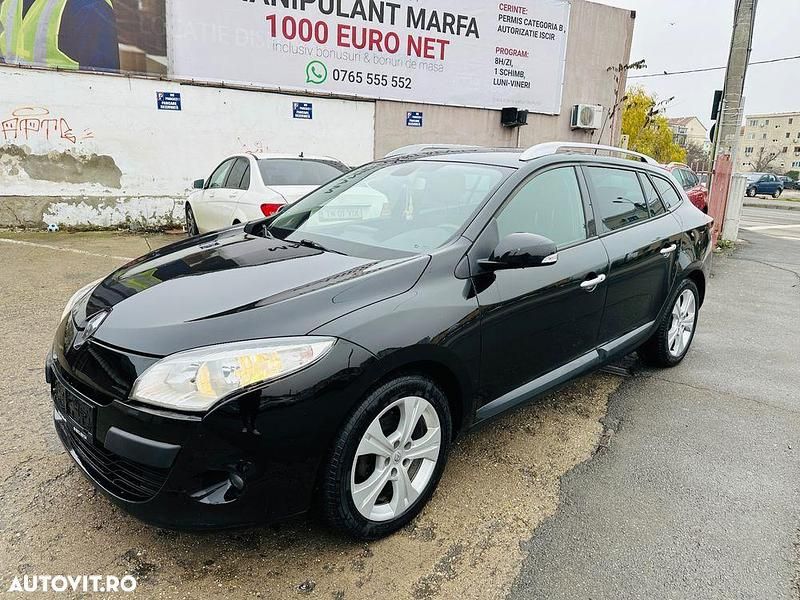 Culoarenegru Utilizat 2011 Renault Mégane GrandTour Privilege Break | 4.499 EUR (Preț OK) - Imagine 1/4