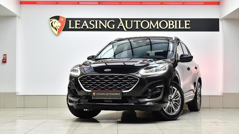 Negru Utilizat 2022 Ford Kuga Vignale SUV | 21.490 EUR (Super Preț) - Imagine 1/4