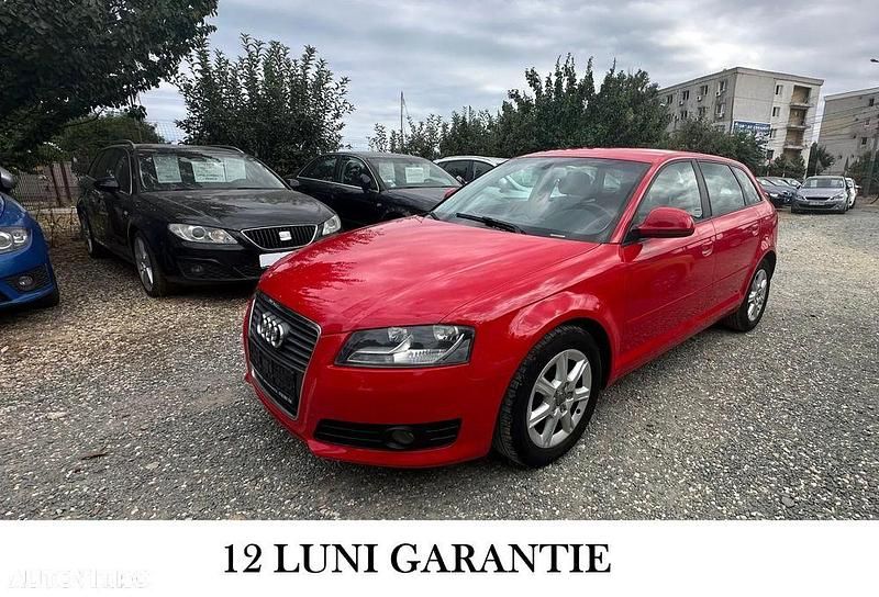 Rosu Utilizat 2009 Audi A3 Sportback Ambiente Hatchback | 5.250 EUR (Puțin scump) - Imagine 1/4