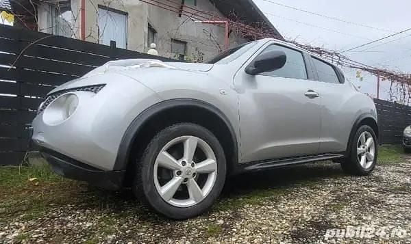 Second-hand Nissan Juke 117 CP (86 kW) 2013 Argintiu SUV
