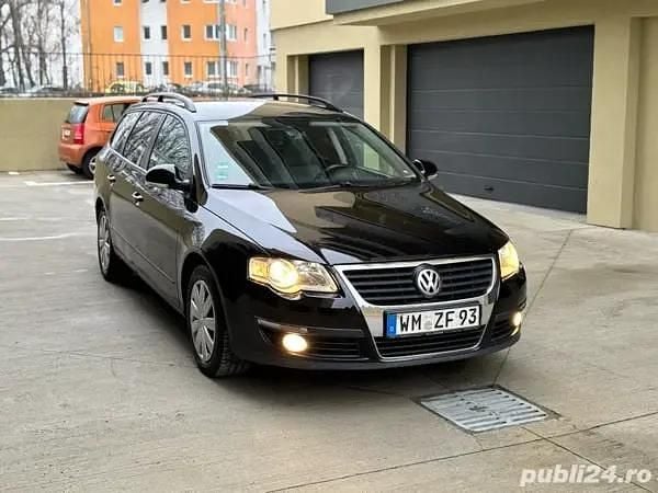 Negru Utilizat 2010 VW Passat Hatchback | 3.250 EUR (Super Preț) - Imagine 1/4