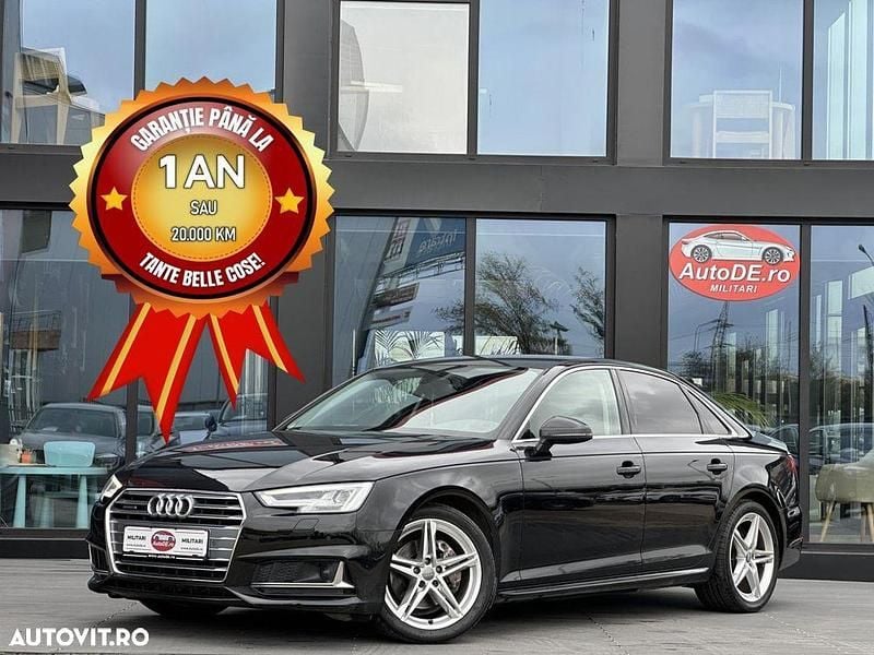 Culoarenegru Utilizat 2019 Audi A4 Berlinǎ | 19.990 EUR (Preț OK) - Imagine 1/4