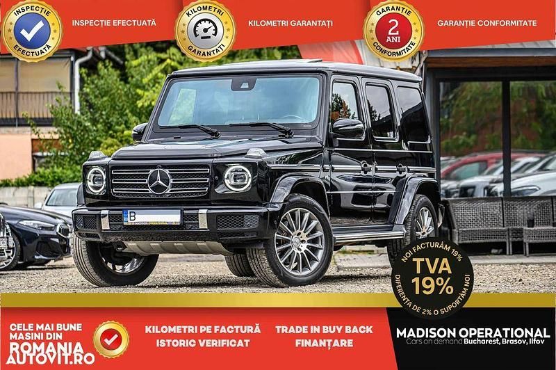 Culoarenegru Utilizat 2018 Mercedes G500 SUV | 104.950 EUR - Imagine 1/4