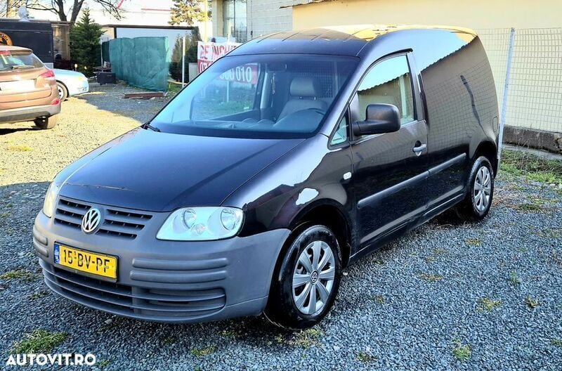 Negru Utilizat 2006 VW Caddy Monovolum | 3.000 EUR (Preț OK) - Imagine 1/4