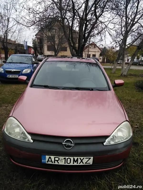 Second-hand Opel Corsa 43 CP (31 kW) 2001 Rosu Coupe