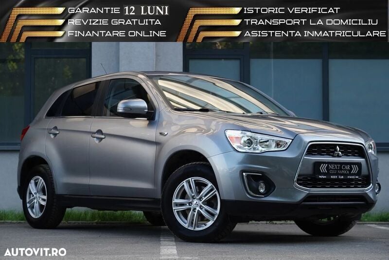Gri Utilizat 2015 Mitsubishi ASX Intense SUV | 9.350 EUR (Preț OK) - Imagine 1/4