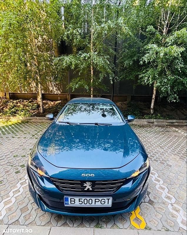 Culoarealbastru Utilizat 2020 Peugeot 508 Allure Berlinǎ | 16.000 EUR (Preț OK) - Imagine 1/4