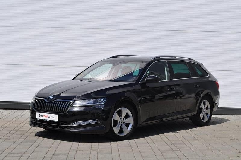 Negru metalic Utilizat 2021 Skoda Superb Style Break | 21.000 EUR (Preț OK) - Imagine 1/4