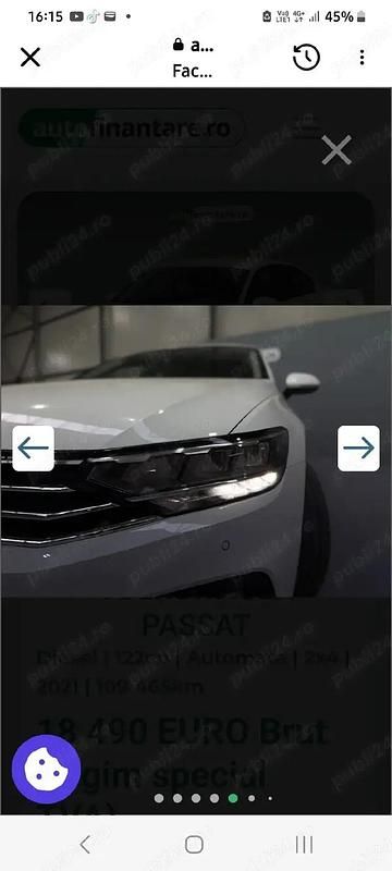Second-hand VW Passat 122 CP (89 kW) 2022 Berlinǎ