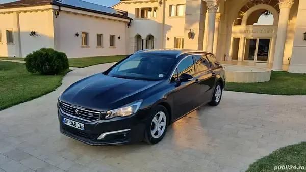 Negru Utilizat 2015 Peugeot 508 Break | 3.990 EUR (Super Preț) - Imagine 1/4