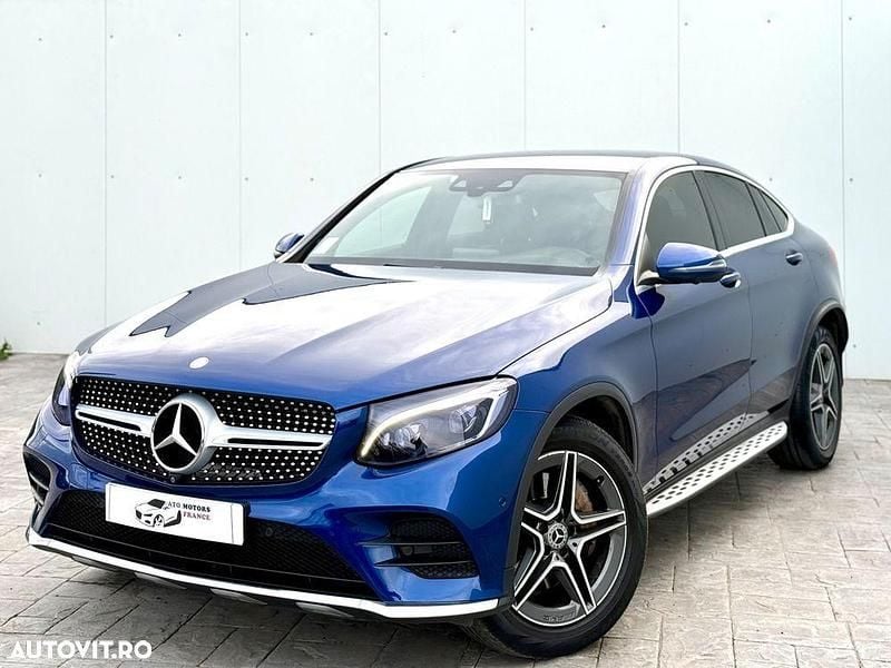 Second-hand Mercedes GLC220 AMG line 170 CP (125 kW) 2017 Culoarealbastru Coupe