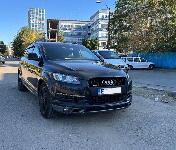 Negru Utilizat 2014 Audi Q7 S-Line SUV | 11.500 EUR (Preț bun) - Imagine 1/4