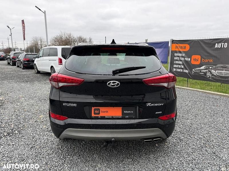 Second-hand Hyundai Tucson 185 CP (136 kW) 2017 Culoarenegru SUV
