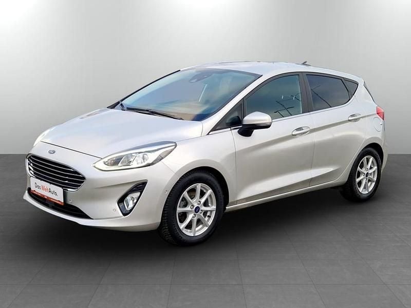 Argintiu metalic Utilizat 2021 Ford Fiesta Titanium | 11.450 EUR - Imagine 1/4