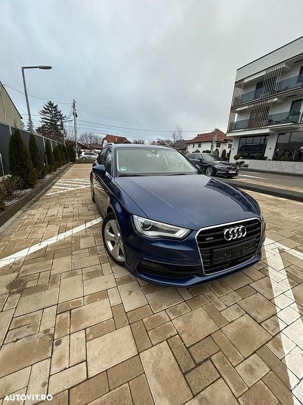 Culoarealbastru Utilizat 2016 Audi A3 Sport Hatchback | 11.200 EUR (Preț bun) - Imagine 1/4
