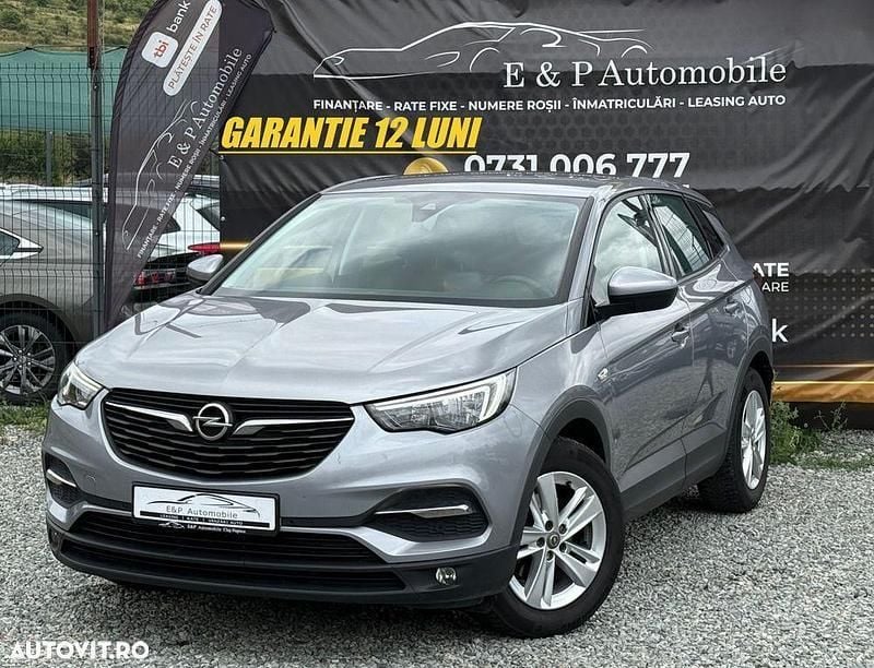Gri Utilizat 2018 Opel Grandland X Innovation SUV | 9.800 EUR (Preț bun) - Imagine 1/4