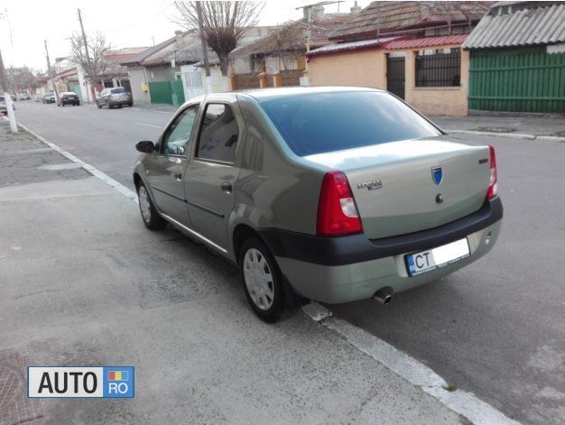 Second-hand Dacia Logan 75 CP (55 kW) 2008 Verde Berlinǎ