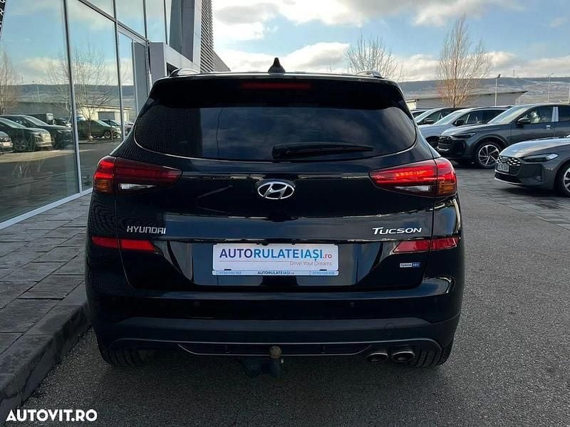 Second-hand Hyundai Tucson N Line 136 CP (100 kW) 2020 Culoarenegru SUV
