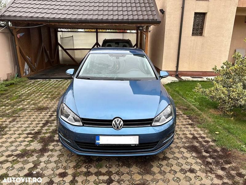Culoarealbastru Utilizat 2014 VW Golf VII Comfortline Hatchback | 10.200 EUR (Preț OK) - Imagine 1/4
