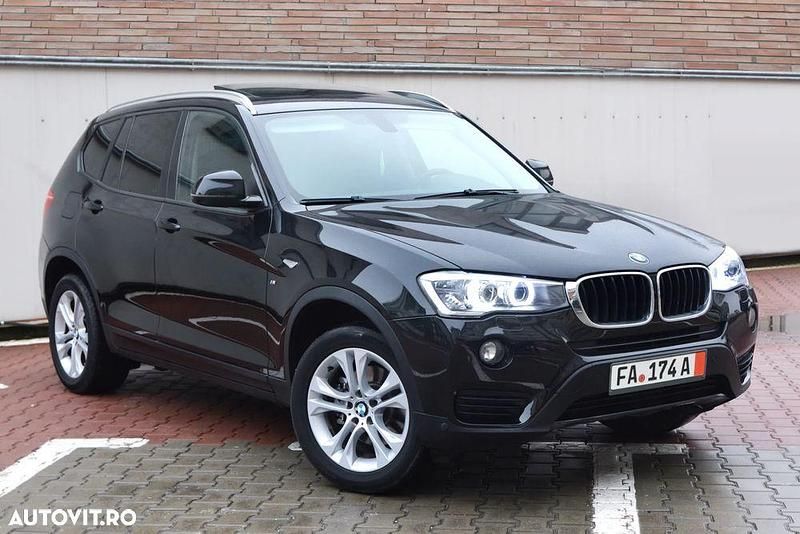 Second-hand BMW X3 Sport Line 190 CP (139 kW) 2017 Culoarenegru SUV