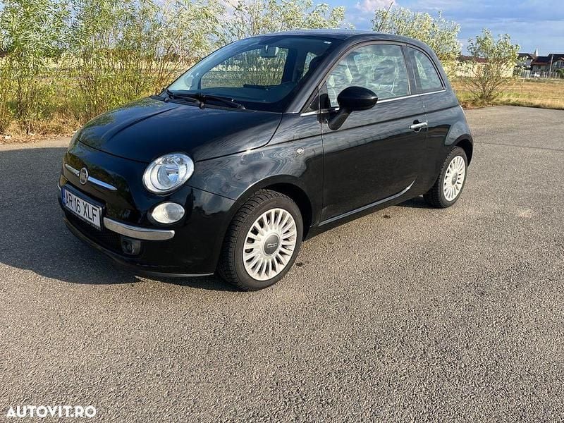 Culoarenegru Utilizat 2009 Fiat 500 Lounge Hatchback | 4.500 EUR (Preț OK) - Imagine 1/4