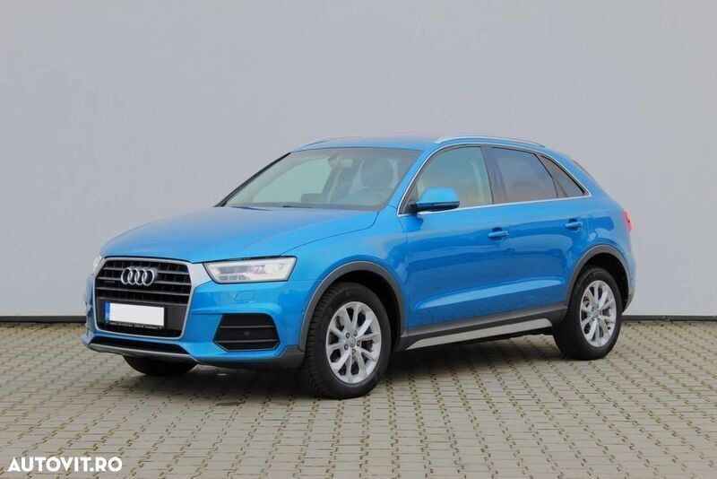 Albastru Utilizat 2016 Audi Q3 Design SUV | 18.900 EUR (Super Preț) - Imagine 1/4