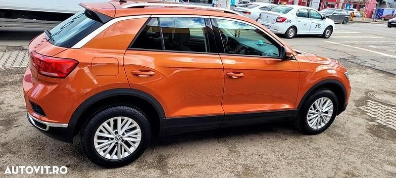 Second-hand VW T-Roc Design 150 CP (110 kW) 2019 Culoareportocaliu SUV
