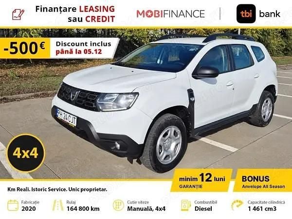 Alb Utilizat 2020 Dacia Duster Comfort SUV | 10.980 EUR (Super Preț) - Imagine 1/4